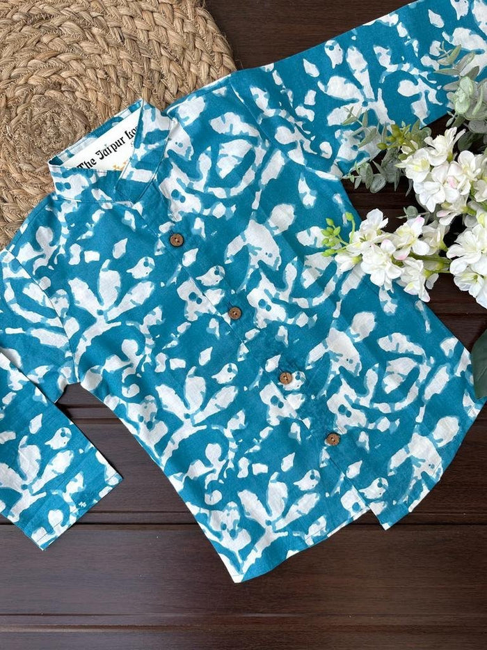 Neela Ambar Button Down Set