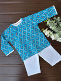 Neeli Barfi Kurta Set
