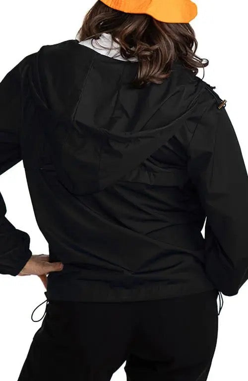 New Kinona Black Pack & Play women's Golf Jacket Size S MSP$145