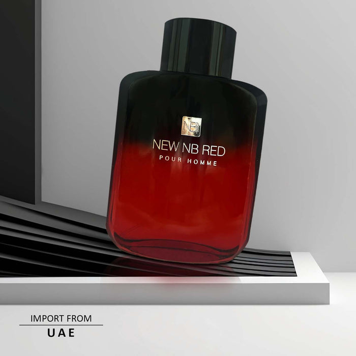 NEW NB RED POUR HOMME EDT PERFUME 115ML FOR MEN