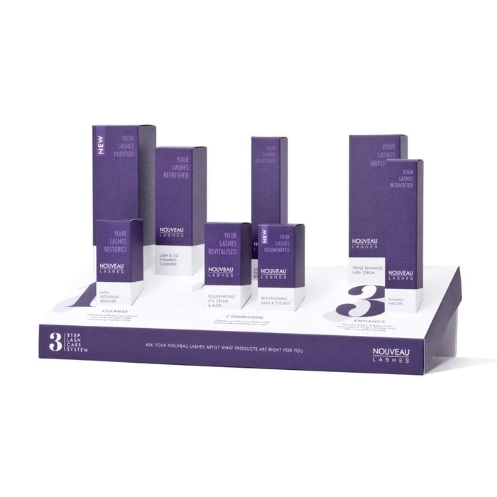 Nouveau Lashes Lash Care Display Unit