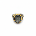 Onyx Gold Ring — CRUX