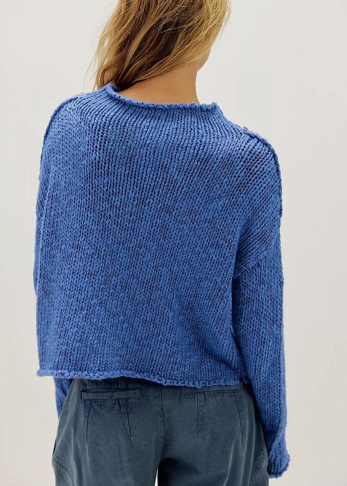 Opal Sweater - Peri Blue