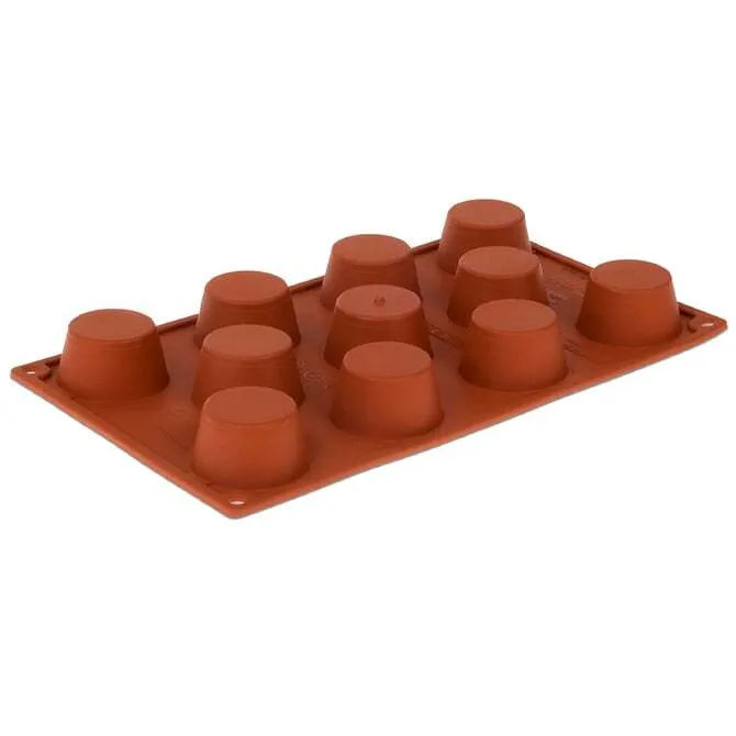 Orange Non-Stick 11 Mini Muffins