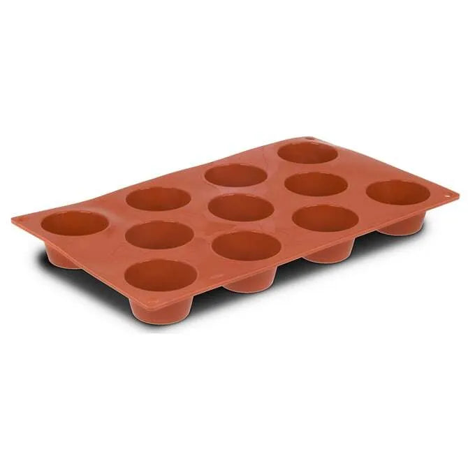 Orange Non-Stick 11 Mini Muffins