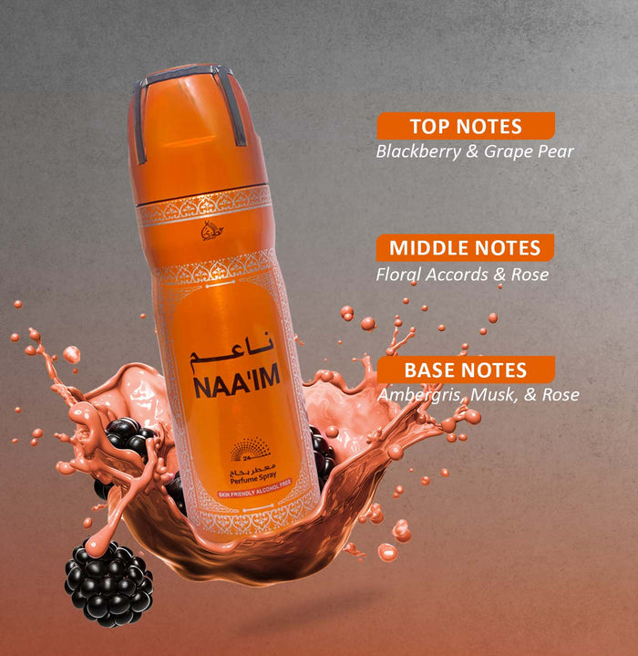 Otoori Naaim Deodorant for Unisex, 200ml