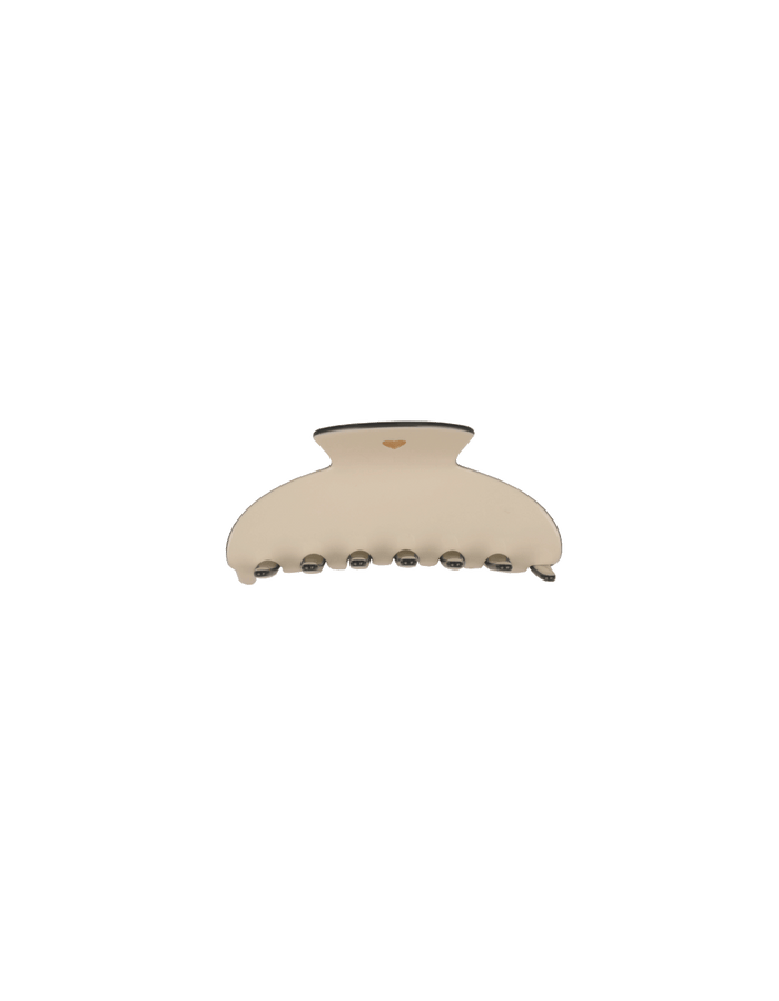 PALOMA HAIR CLAW  CREAM BLACK