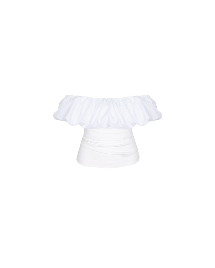 PARLOUR TOP WHITE