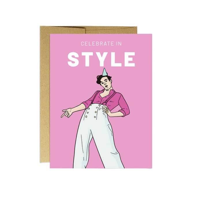 Party Mountain Paper co. - Celebrate in Styles | Birthday Card