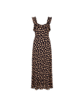 PASSIONFRUIT DRESS BROWN DITZY