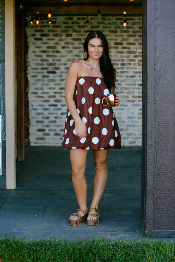 Paxon Polka Dot Dress