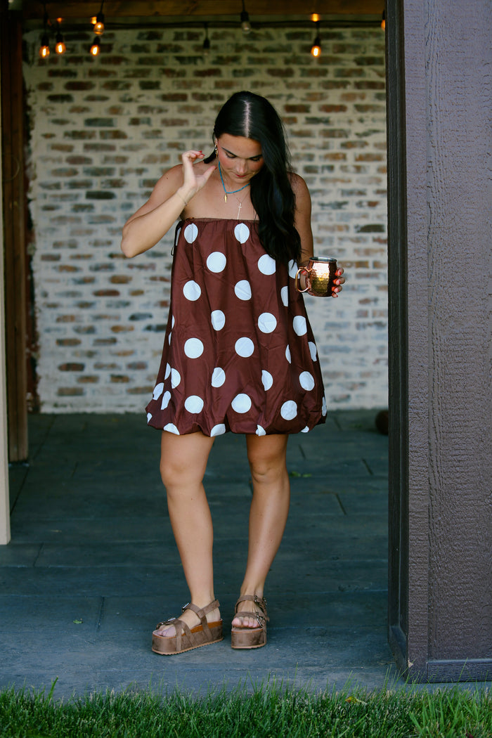 Paxon Polka Dot Dress