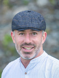 Peaky Blinders 8 Panel Cap - Blue Box Check #color_blue-box-check