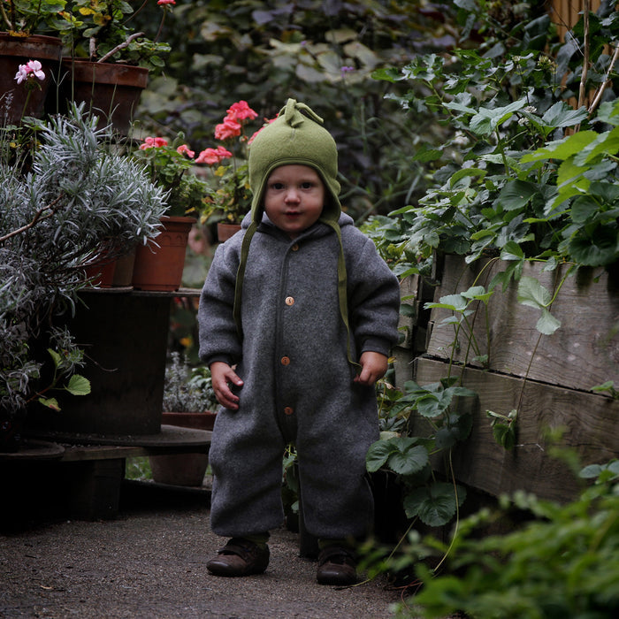 Pipit Baby & Kids Suit - Merino Wool Fleece - Slate