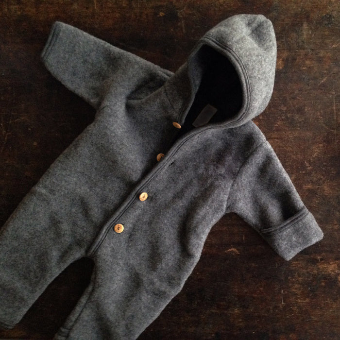 Pipit Baby & Kids Suit - Merino Wool Fleece - Slate