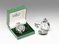 Pocket Watch with Shamrock Design by Mullingar Pewter