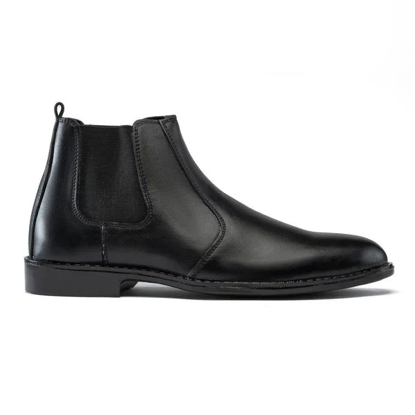Premium Leather Chelsea Boots for Men – Brown & Black | Comfortable, Durable, Slip-Resistant