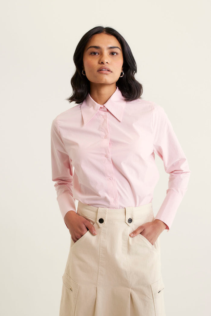 Primrose Pima Cotton Shirt In Blossom