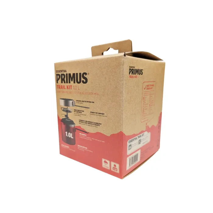 Primus essential trail kit packaging on a white background