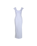 PRISM MIDI DRESS PERIWINKLE GINGHAM