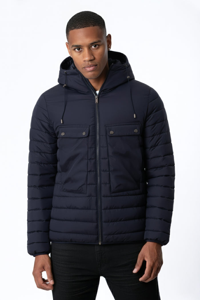 Puffer Hooded Coat