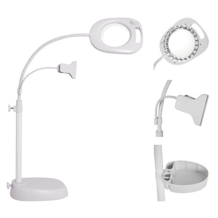 Purelite Magnifying Lamp | MultiFunction Craft | LED for Sewing, Crafts & Reading | CFPL14