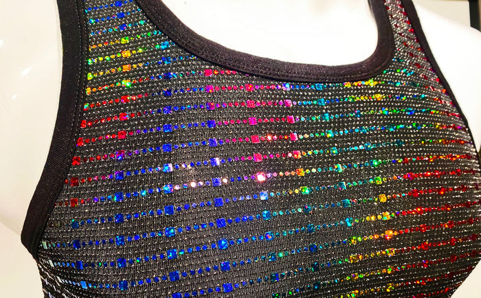 RAINBOW SEQUIN TANK