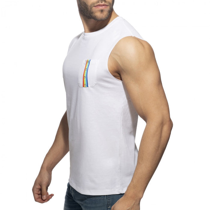 RAINBOW TAPE TANK TOP