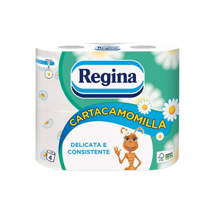 REGINA CAMOMILLA CARTA IGIENICA X4