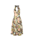 RELAXE HALTER DRESS FROSTED FLORAL