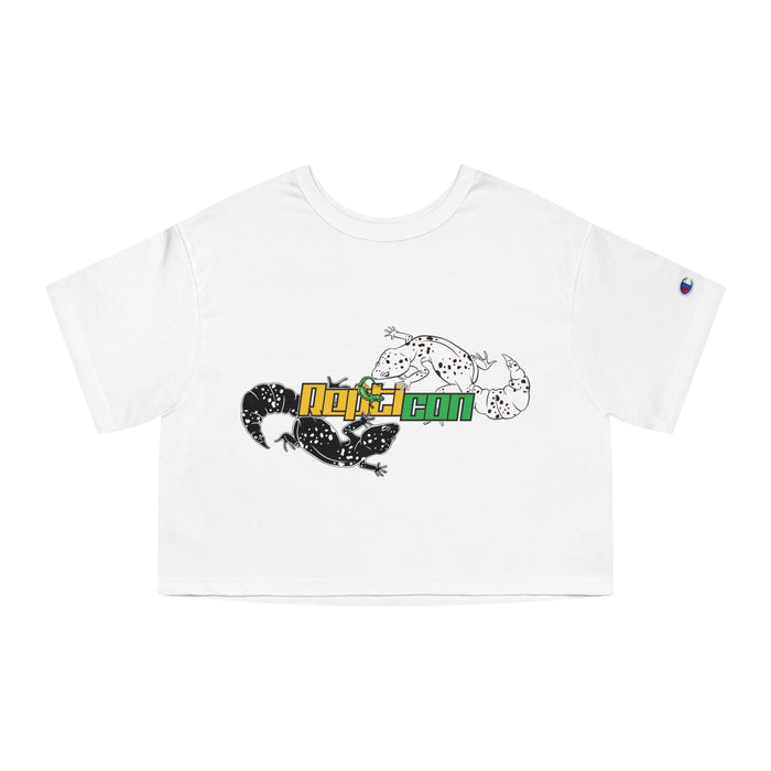 Repticon Champion Women's Heritage Cropped T-Shirt w/ Gecko
