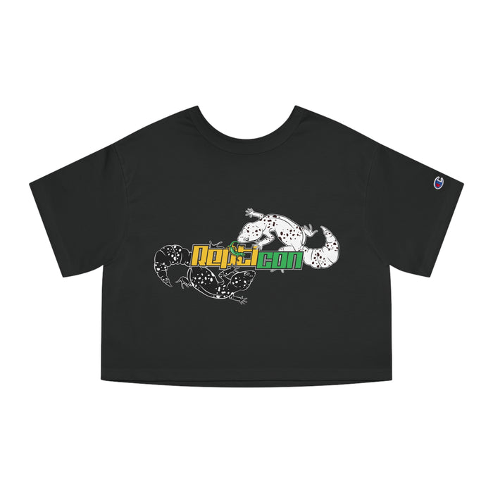 Repticon Champion Women's Heritage Cropped T-Shirt w/ Gecko