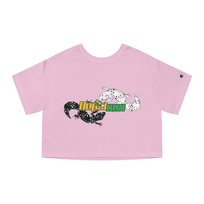 Repticon Champion Women's Heritage Cropped T-Shirt w/ Gecko