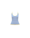 RINA TANK BLUE LEMON