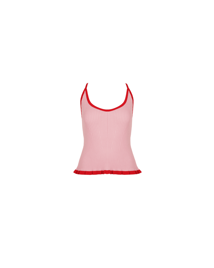 RINA TANK PINK CHERRY