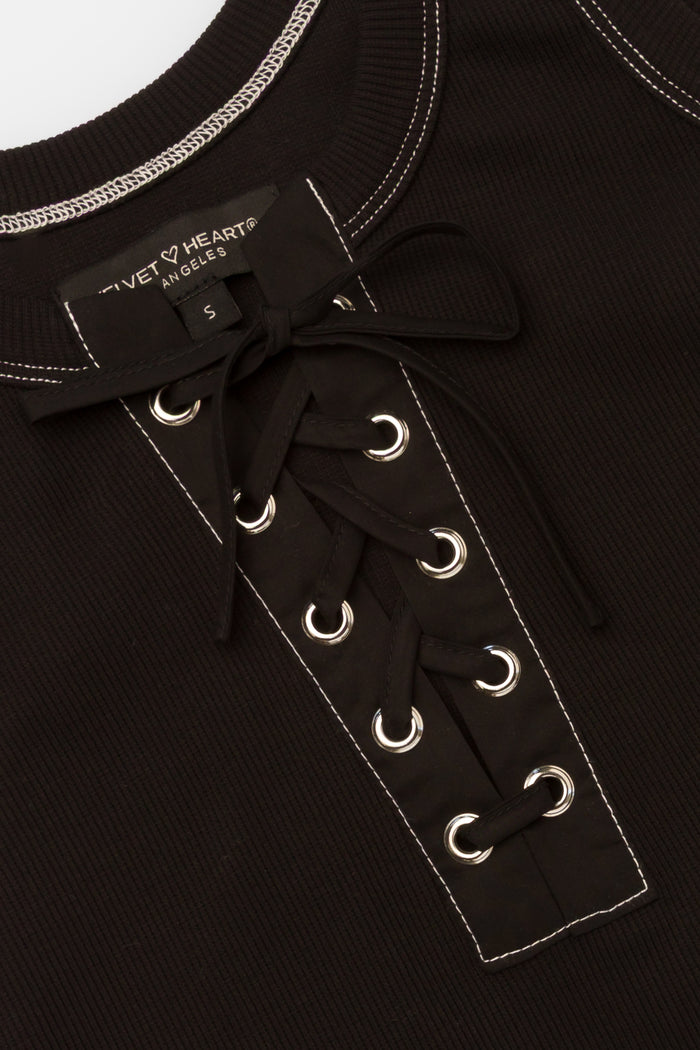 Rochelle Black Tank