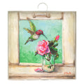 Round Top Print Mini Hummingbird in the Window