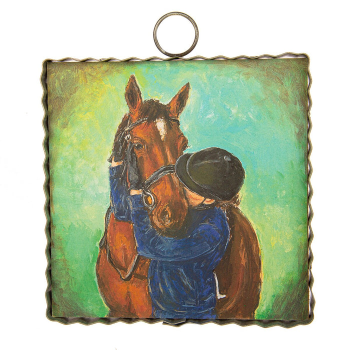 Round Top Print Mini Living the Dream