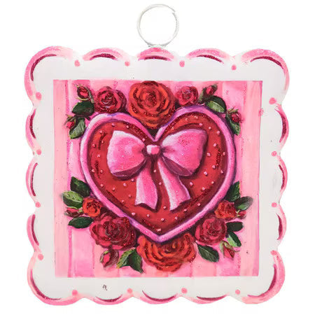 Round Top Print Mini Scallop