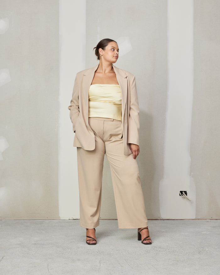 RUE BLAZER CAMEL