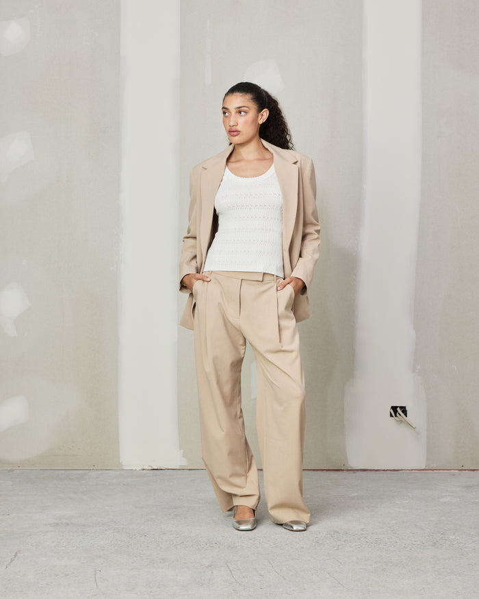 RUE TROUSER CAMEL