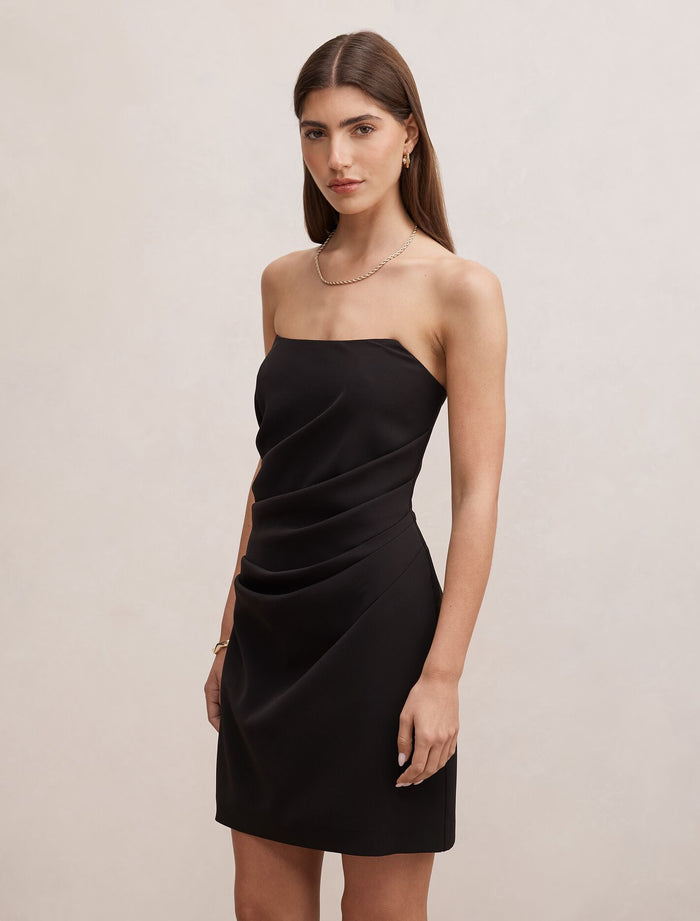 Rumi Draped Mini Dress Forever New