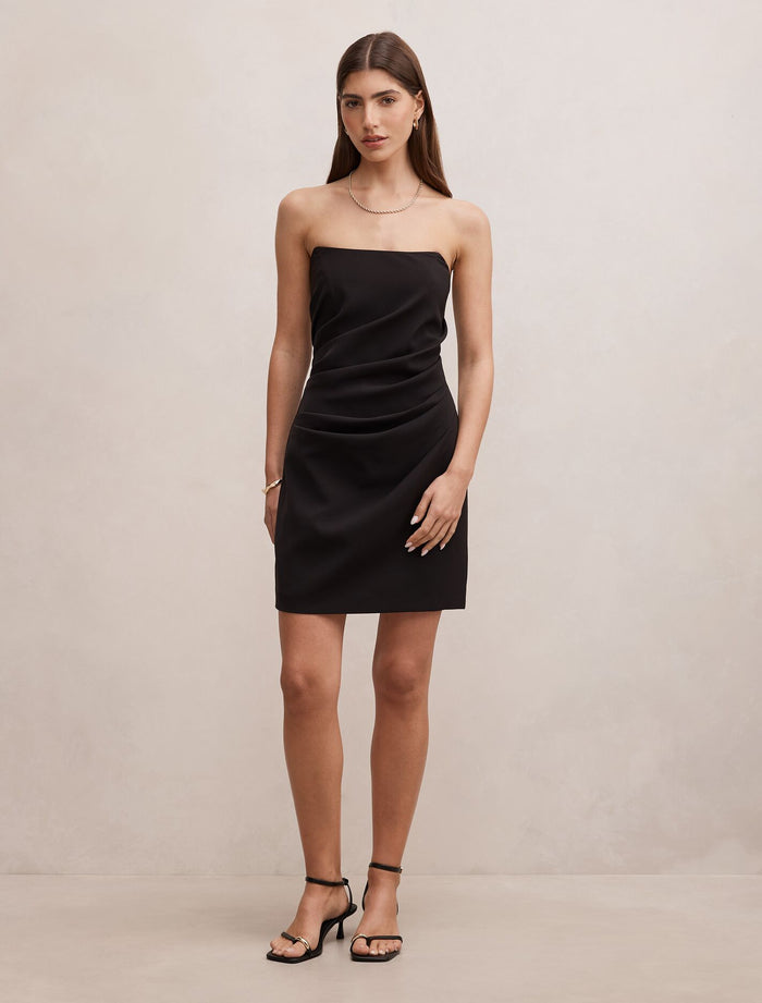 Rumi Draped Mini Dress Forever New