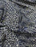 Sakura Patchwork Cotton Fabric, Sevenberry