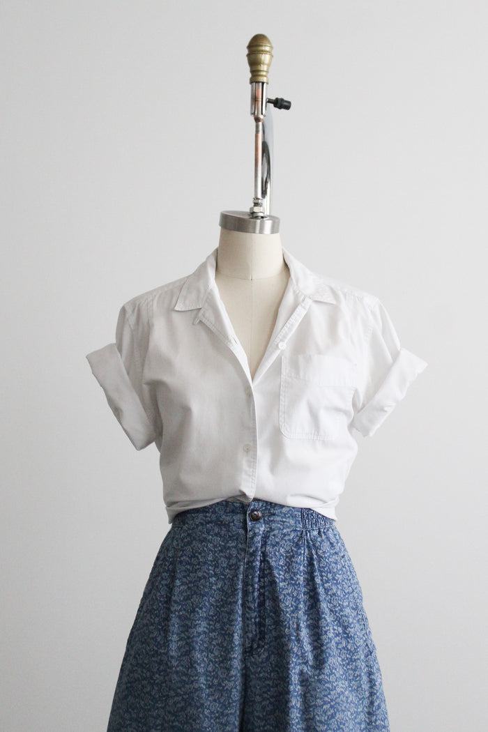 salt white button up