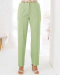 Sandown Trousers  Ladies - Pear - The Classic Boutique