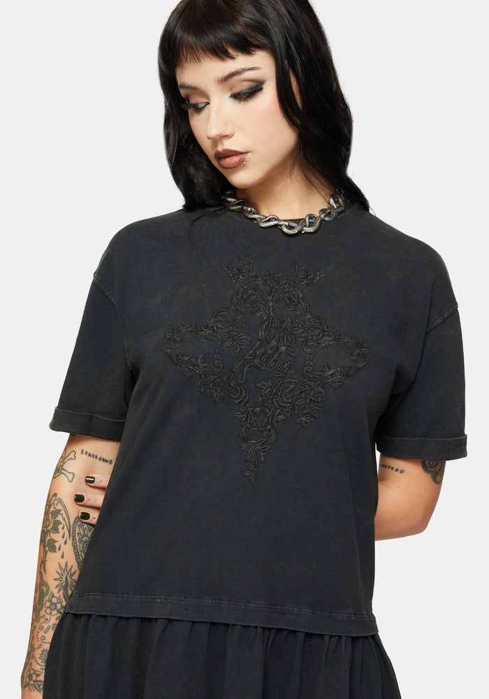 Saski Thorn Drop Waist Skater Dress