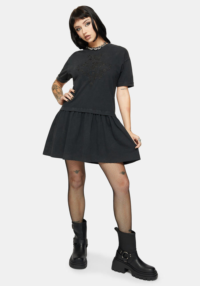 Saski Thorn Drop Waist Skater Dress