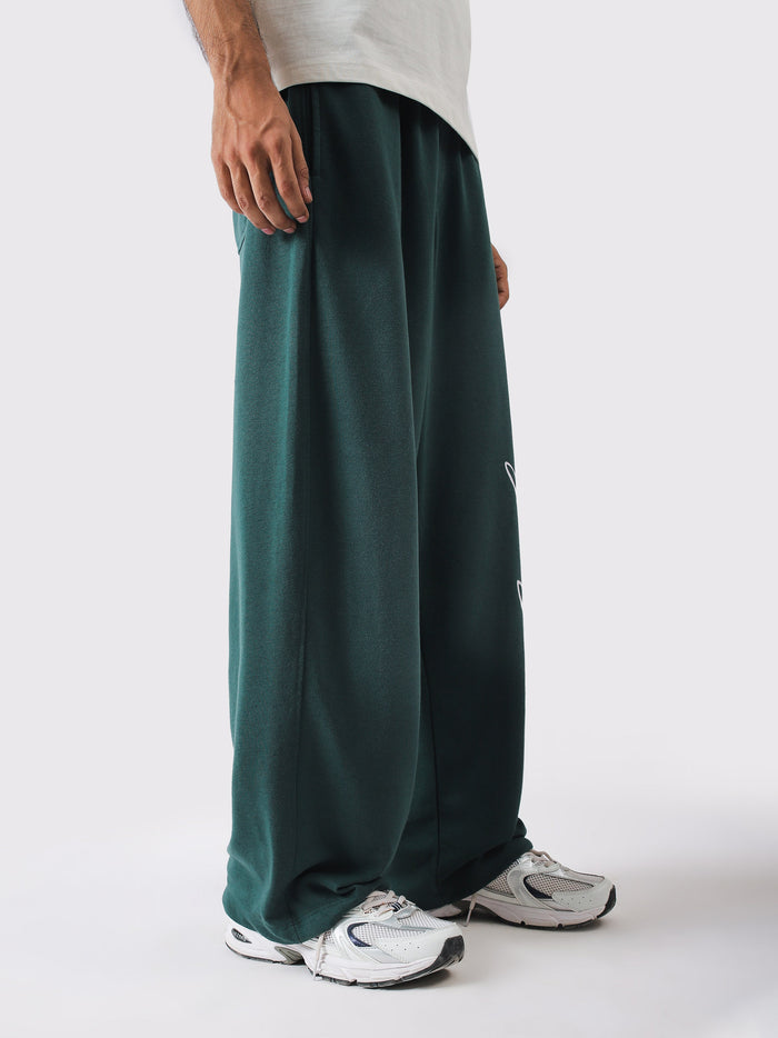 White GrvyStudios script down the outer leg panel - GROOVY Pakistan