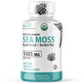 Sea Moss with Bladderwrack, Burdock & Black Pepper, 60 count – Organic